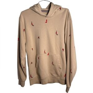 Jordan Essentials Holiday Jumpman Fleece Pullover Hoodie Small Mens
